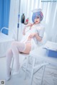 桜井宁宁 Cosplay 雷姆护士 Nurse Rem